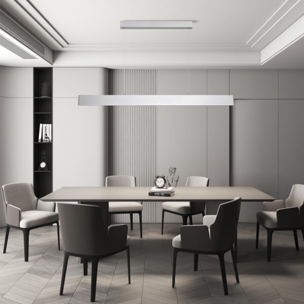 Brilagi - LED Димируем пендел SLIMLINE LED/40W/230V 3000-6000K сребрист + д.у