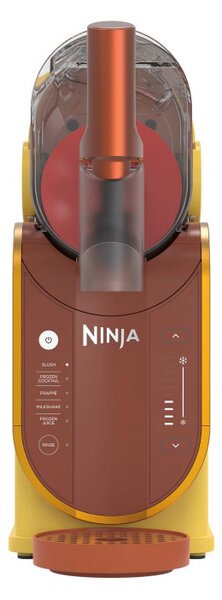 Уред за ледени напитки Ninja Slushi FS301EUOR, 200W, 5 режима, Капацитет 1.9 л, RapidChill, Whisperchill, Оранжев