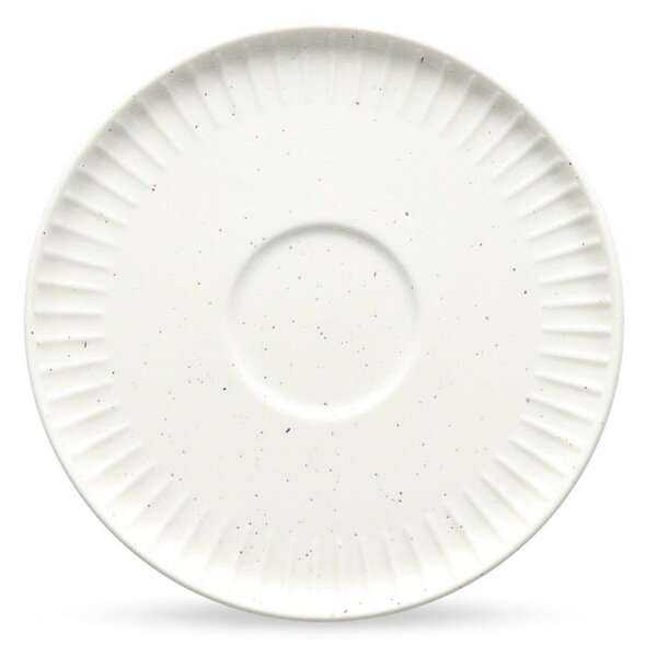 Бяла чинийка ø 14,5 cm Ora Gloss – Salt&Pepper