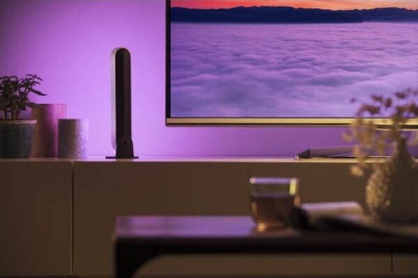 Philips - Комплект 2x LED RGB настолна лампа Hue AMBIANCE LED/6W/230V бяла