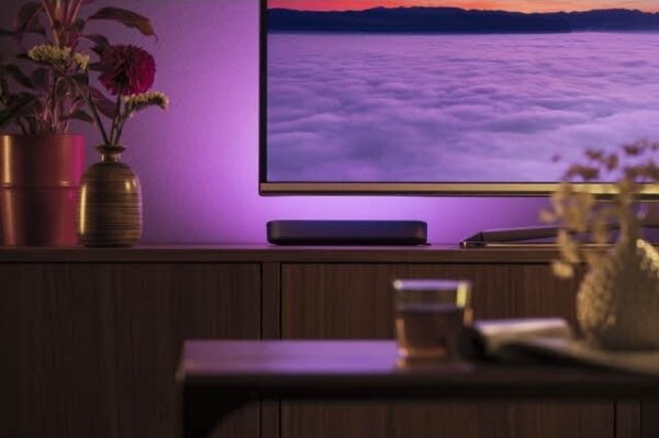 Philips - К-кт 2 бр. LED RGB Димируема настолна лампа Hue PLAY DPACK WACA 6W/230V