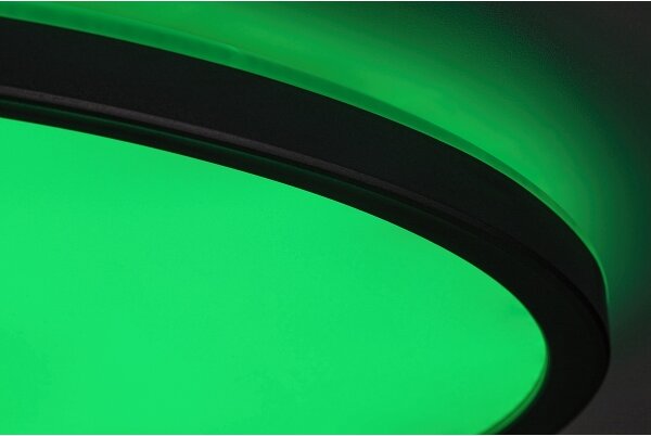 Rabalux 2290 - LED RGB димируемо таванно осветително тяло RASMUS LED/22W/230V + дистанционно управление