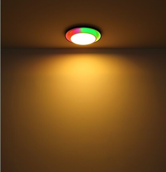 Globo 41390-21 - LED RGBW Димируем плафон MORGAN LED/21W/230V + д.у