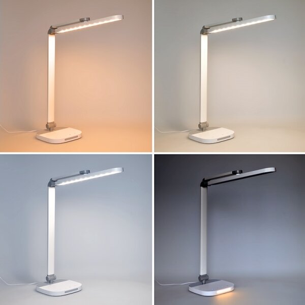 Solight WO65 - LED регулируема настолна лампа с докосване, 10W, 5V, 3000/4000/50