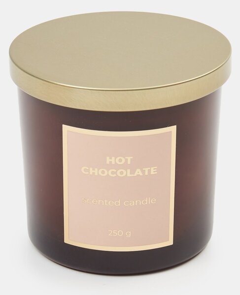 Sinsay - Ароматизирана свещ Hot Chocolate - кaфяв