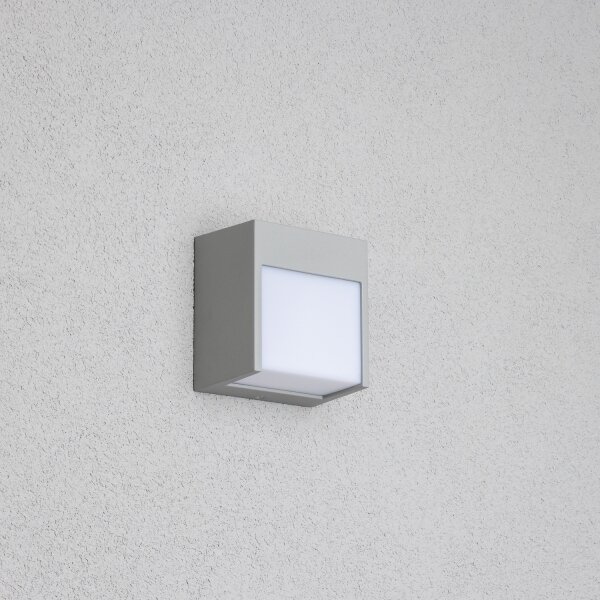 Brilagi - LED Екстериорен аплик TERNI LED/12W/230V сив IP44