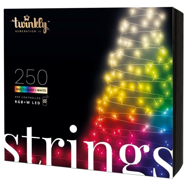 Twinkly TWS250SPP-BEU - LED RGB външен гирлянд 250xLED 23,5m IP44 Wi-Fi