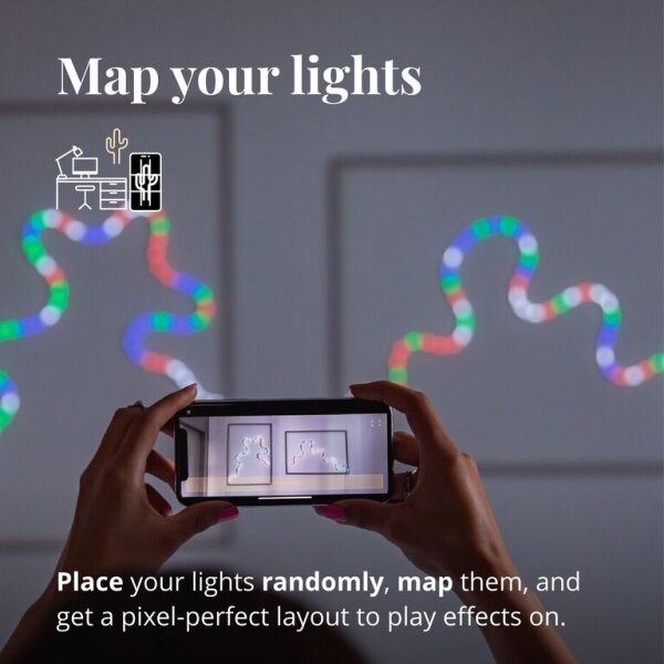 Twinkly TWFL200STW-WEU - LED RGB Димируема лента FLEX 200xLED 2 м Wi-Fi