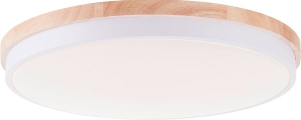 Brilliant - LED Димируем плафон BAARLO LED/36W/230V Ø 50 см бял + д.у