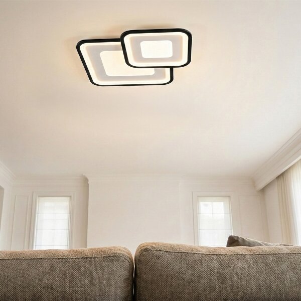 Brilagi - Димируемо LED таванно осветително тяло TANDORA LED/49W/230V 3000-6000K + с дистанционно управление