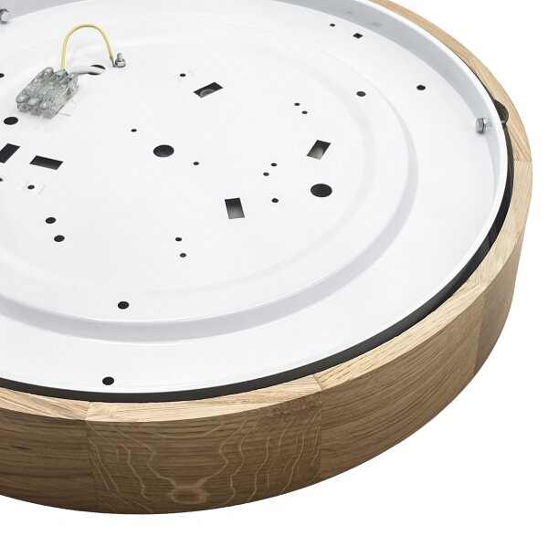Brilagi - LED таванно осветително тяло CARVALHO LED/36W/230V, дъб, диаметър 47,5 см