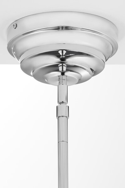 Jupiter 2072 - Полилей на штанга PLATINO 3xE27/15W/230V зелен/лъскав хром
