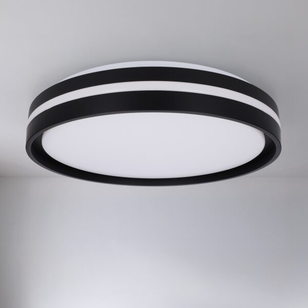 Brilagi - димируемо LED осветително тяло NAOMI LED/48W/230V 3000-6500K диам. 39 cm черно+ДУ