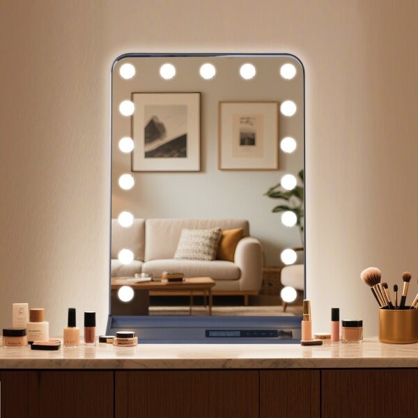Immax 09101L -LED Димируемо огледало за грим HOLLYWOOD 18W/230V 3000/4200/6000K