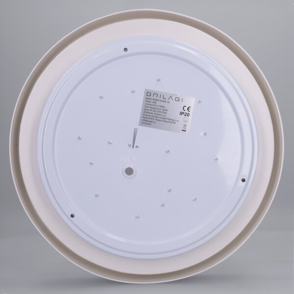 Brilagi - LED таванно осветително тяло MATTEO LED/24W/230V Ø 31 см червено