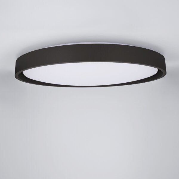 Brilagi -LED димируемо осветително тяло MATTEO LED/60W/230V 3000-6500K Ø 51,5 cm черно + с дистанционно управление