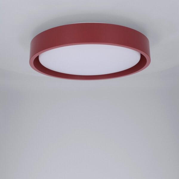 Brilagi - LED таванно осветително тяло MATTEO LED/24W/230V Ø 31 см червено