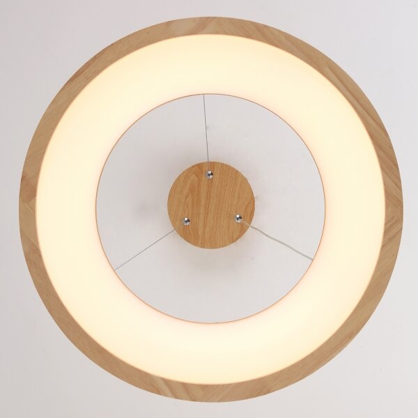 Brilagi -LED полилей на кабел FALCON WOOD LED/30W/230V 3000/4000/6000K 45 cm дърво