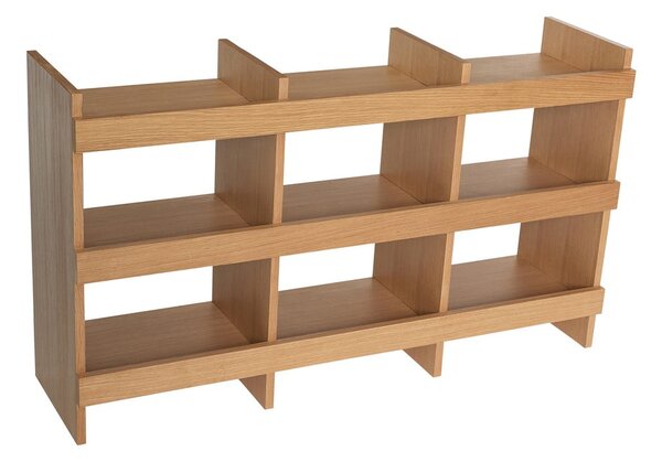 Библиотека от декор от дъб в естествен цвят 120x70x32 cm Momentum – Hübsch