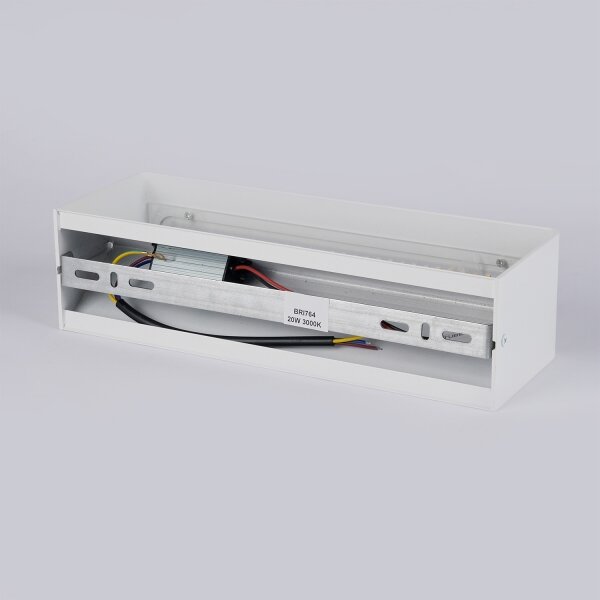 Brilagi - LED външно стенно осветително тяло DONNANI LED/12W/230V бяло IP44