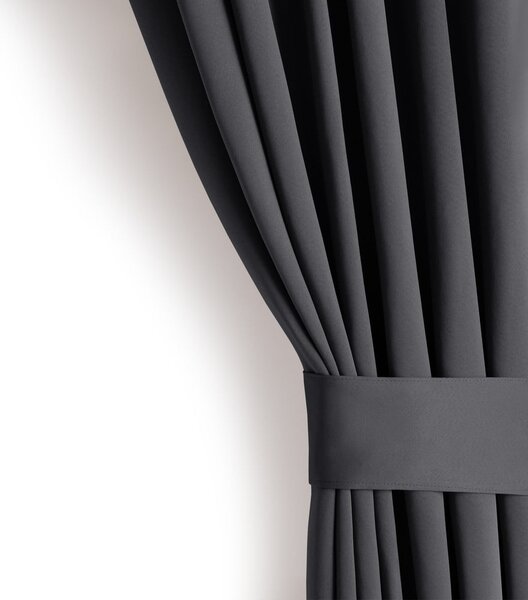 Тъмносиво dimout перде 140x245 cm Kierra – Restilo