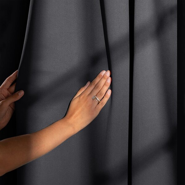 Тъмносиво dimout перде 140x245 cm Kierra – Restilo