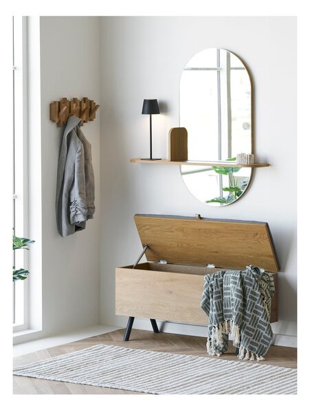 Ракла от декор от дъб в естествен цвят 92x48x33 cm Barco – House Nordic