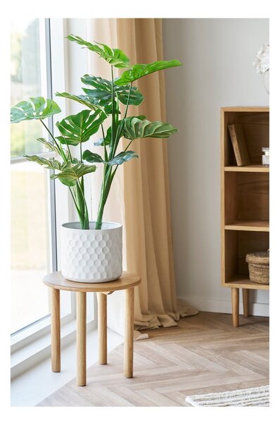 Кръгла странична масичка от масивен дъб ø 40 cm Jena – House Nordic