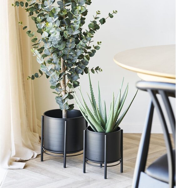 Метални кашпи в комплект от 2 бр. Svarta – House Nordic