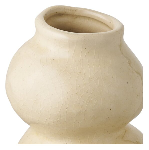 Бежова керамична ваза (височина 19,5 cm) Rona – House Nordic