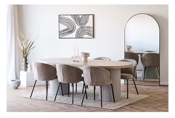 Бежова керамична ваза (височина 19,5 cm) Rona – House Nordic