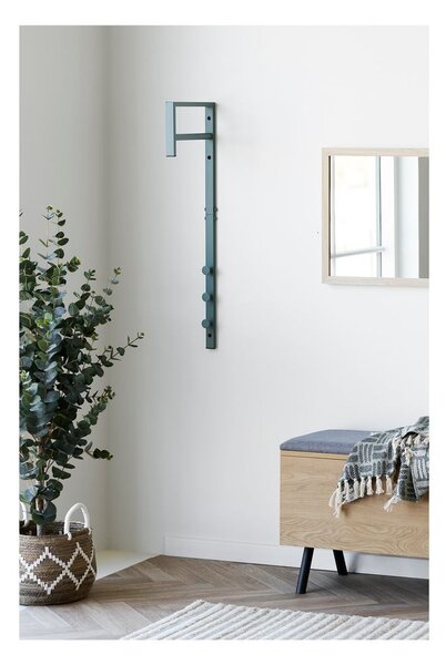 Метална стенна закачалка в цвят мента 3 cm Trento – House Nordic