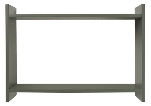 Сиво-зелен на няколко нива стенен рафт 50 cm Bamberg – House Nordic