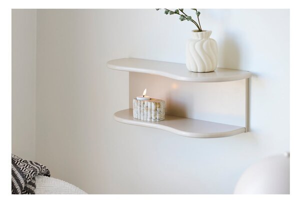 Бежов на няколко нива стенен рафт 44 cm Botta – House Nordic