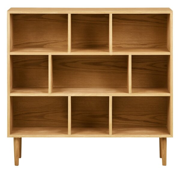 Библиотека от декор от дъб в естествен цвят 30x104,5x112 cm Oshawa – House Nordic