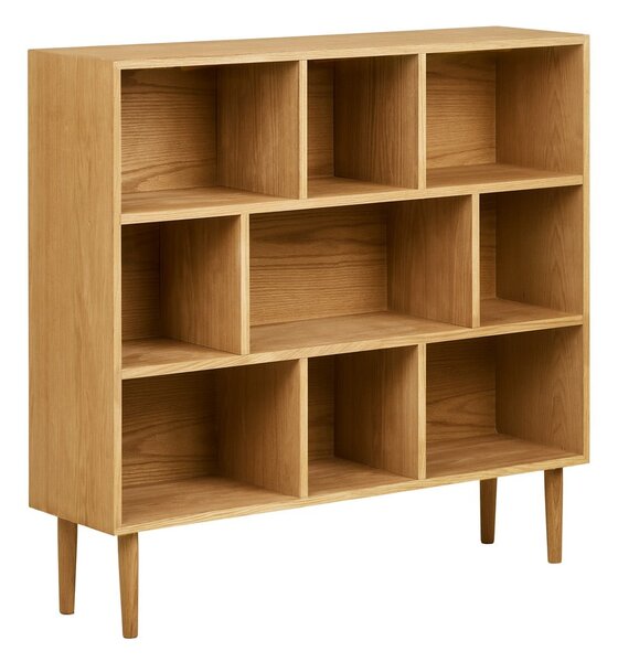 Библиотека от декор от дъб в естествен цвят 30x104,5x112 cm Oshawa – House Nordic