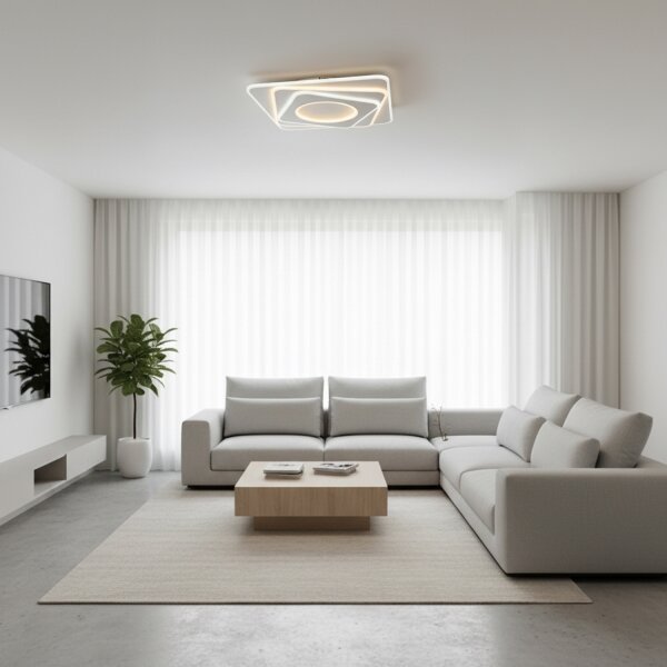 Brilagi - Димируемо LED таванно осветително тяло MODERN LED/100W/230V 3000-6000K + дистанционно управление