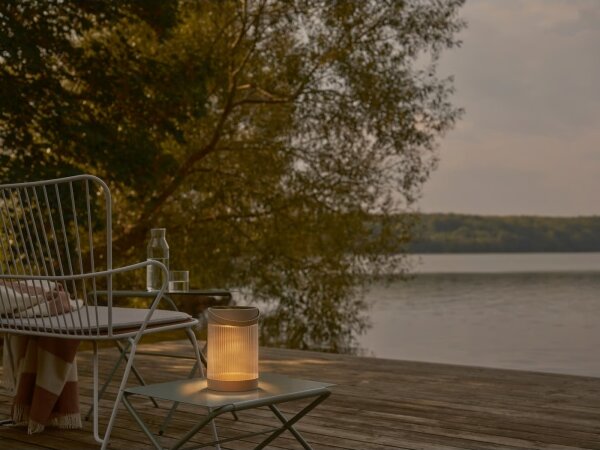 Nordlux - LED соларна лампа COUPAR LED/3,2W/3,7V бежова