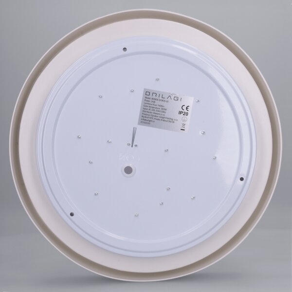 Brilagi - LED плафон MATTEO LED/24W/230V Ø 31 см таупе
