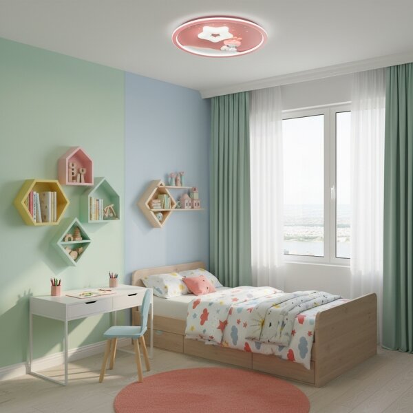 Brilagi - LED димируемо детско таванно осветително тяло BUNNY LED/83W/230V 3000-6000K +DO