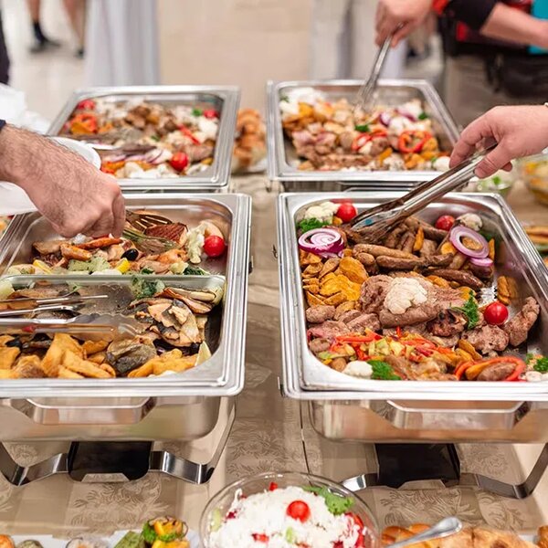 Buffetpro™ поднос с две отделения