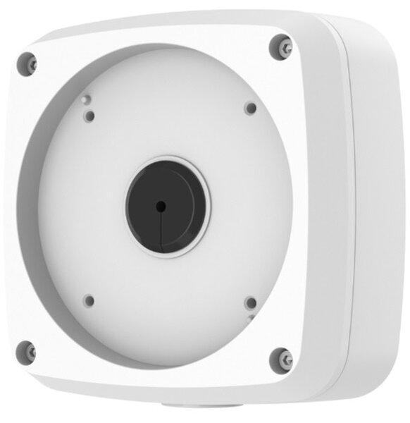 Разпределителна кутия Dahua PFA124, алуминий, Ф134 mm x 52 mm., за външен монтаж, бяла
