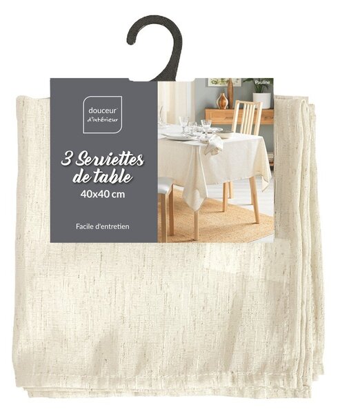 Текстилна салфетка 40x40 cm Pauline – douceur d'intérieur
