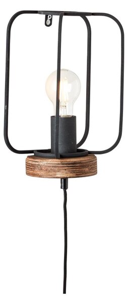 Brilliant - Настенна лампа TOSH 1xE27/52W/230V, топола