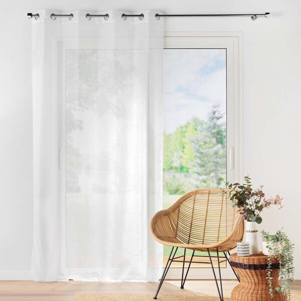 Бяла завеса от воал 140x240 cm Lissea – douceur d'intérieur