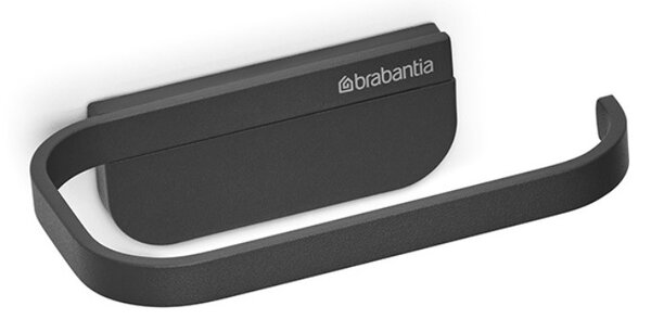 Поставка за тоалетна хартия Brabantia MindSet 1005665, Минерално покритие, Скрити фиксиращи елементи, Тъмносив