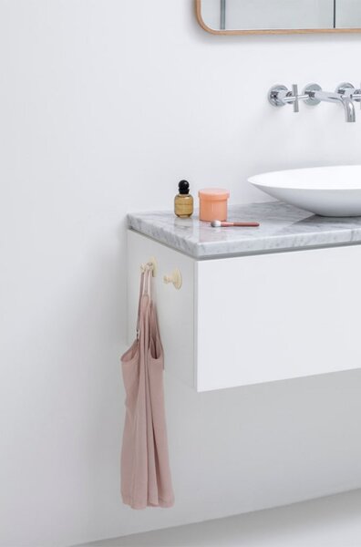 Комплект 2 бр закачалки Brabantia ReNew 1006268, Включен монтажен комплект, До 2 кг, Бежов