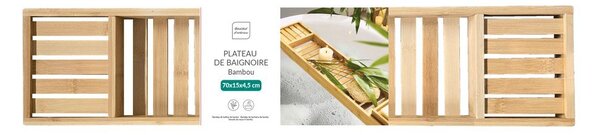 Бамбукова табла за баня 70 cm Hanoi – douceur d'intérieur