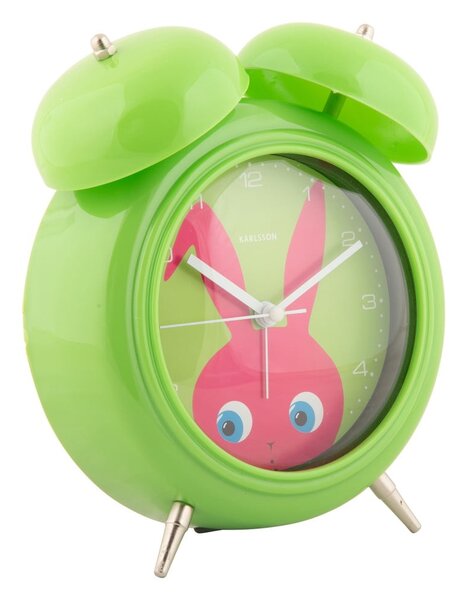 Детски будилник ø 15 cm Peekaboo Bunny – Karlsson