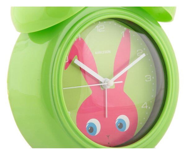 Детски будилник ø 15 cm Peekaboo Bunny – Karlsson